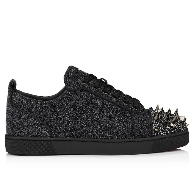 Loubotin Sneaker Low Louis Junior P Pik Pik Strass
