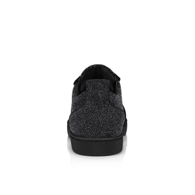 Loubotin Sneaker Low Louis Junior P Pik Pik Strass