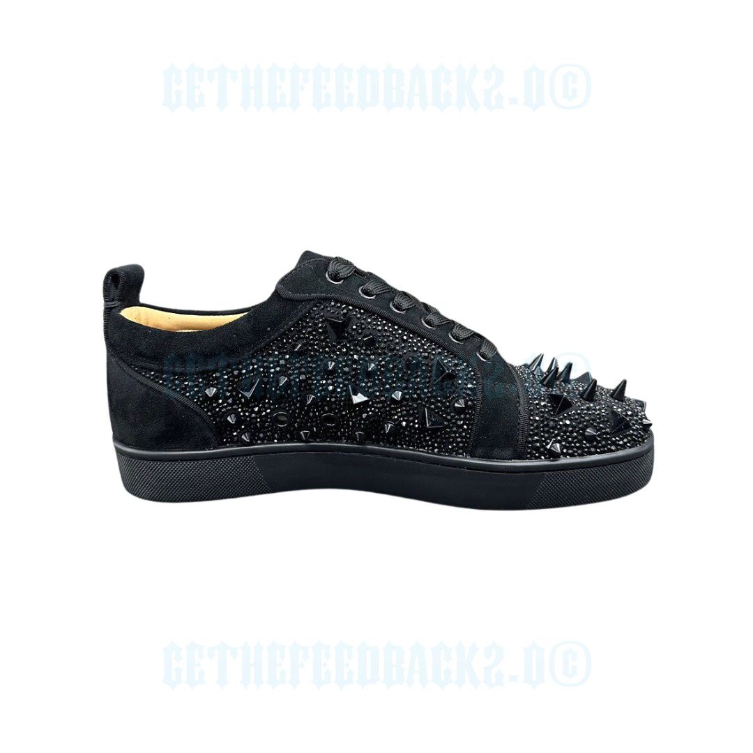 Loubotin Sneaker Low Louis Junior P Pik Pik Strass