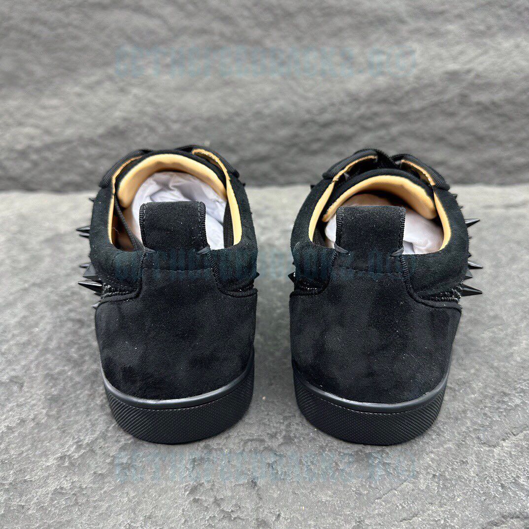 Loubotin Sneaker Low Louis Junior P Pik Pik Strass