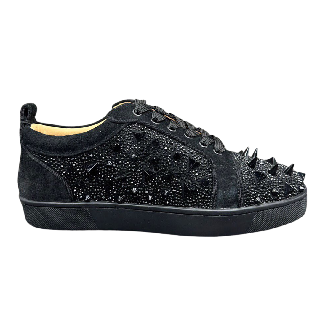 Loubotin Sneaker Low Louis Junior P Pik Pik Strass