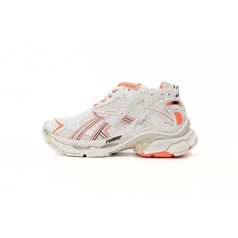 Runner White Orange