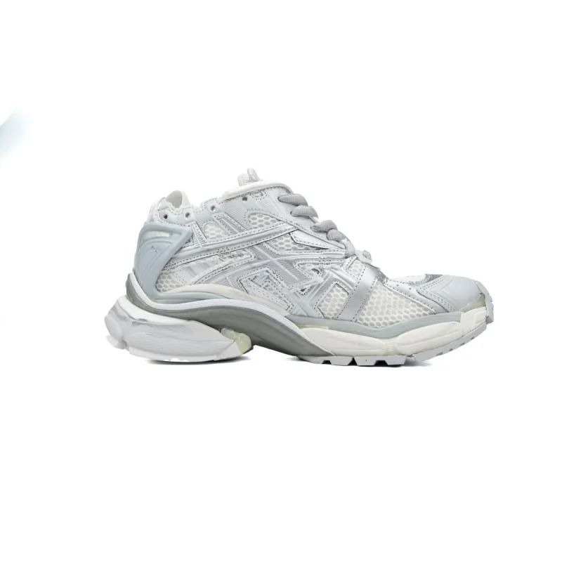 Runner white gray