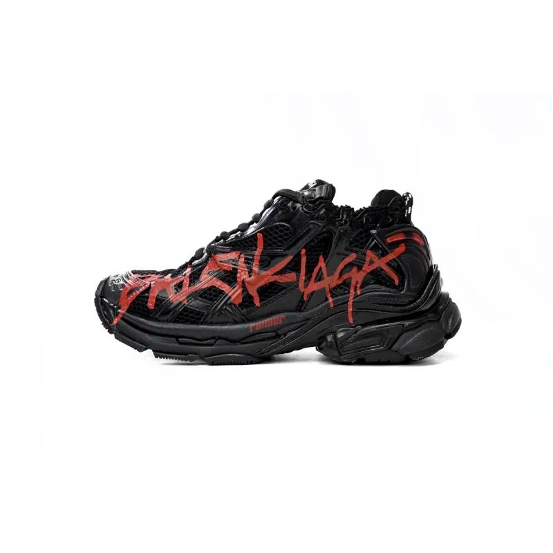 Runner Graffiti white