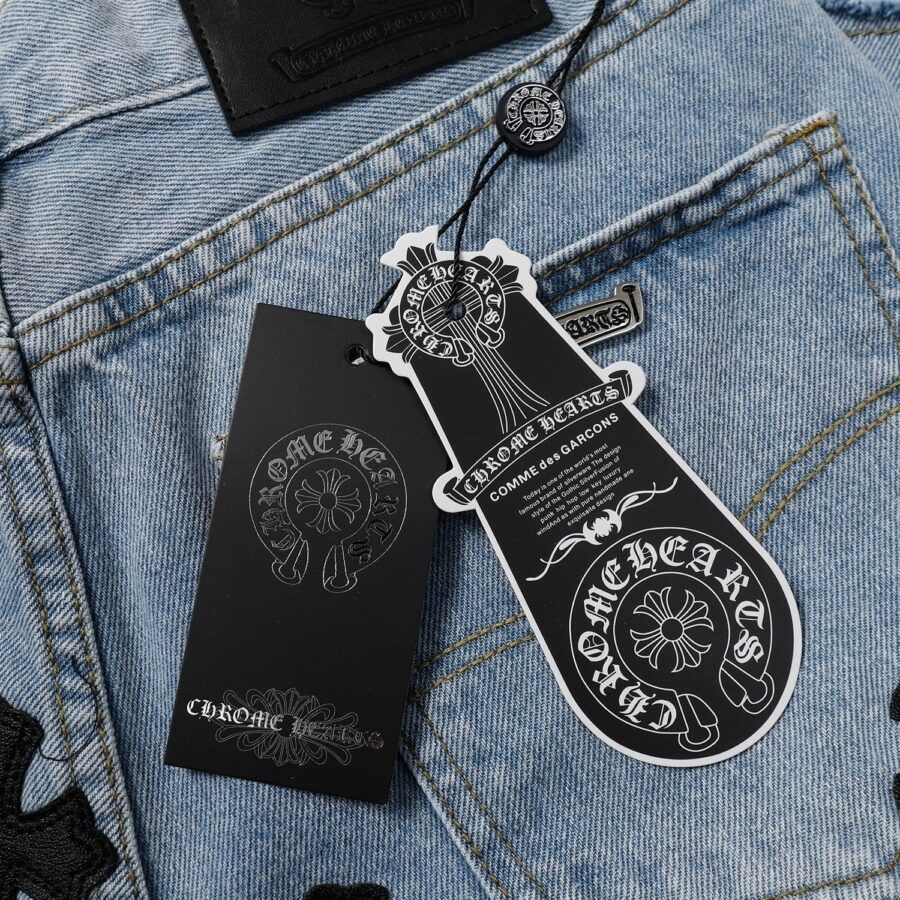 Jeans Shorts Chrome Hearts