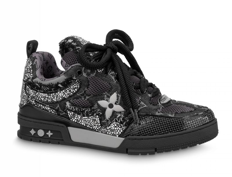 Skate Swarovski Monogram Nero