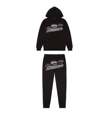 TS Shooters Tuta Con Capuccio - Nero