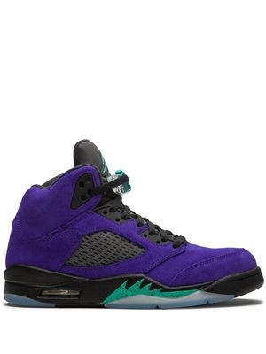  AIR J 5 purple grape