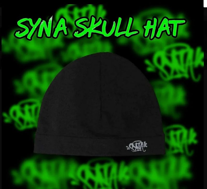SYNA World Skull Hat 2023 New Knitting SYNA Beanie Hat