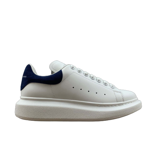 AMQ Suede White &amp; Blue