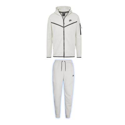 TUTA COMPLETA Nike Tech Fleece Full Zip Felpa con cappuccio Ossa