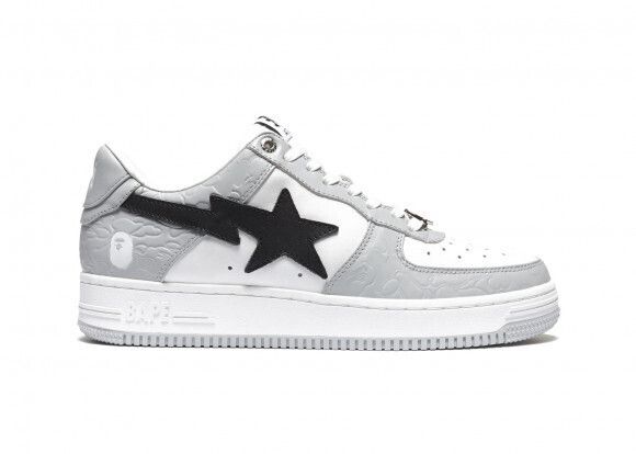 BAPE Low White Grey