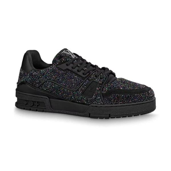 Trainer Nero Multicolor Rhinestone