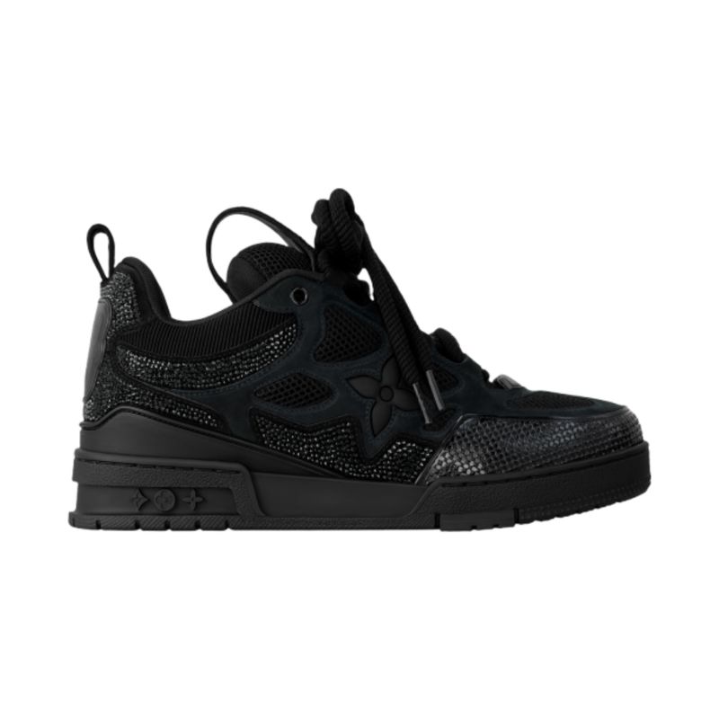 Skate Sneaker Total Black Crystal