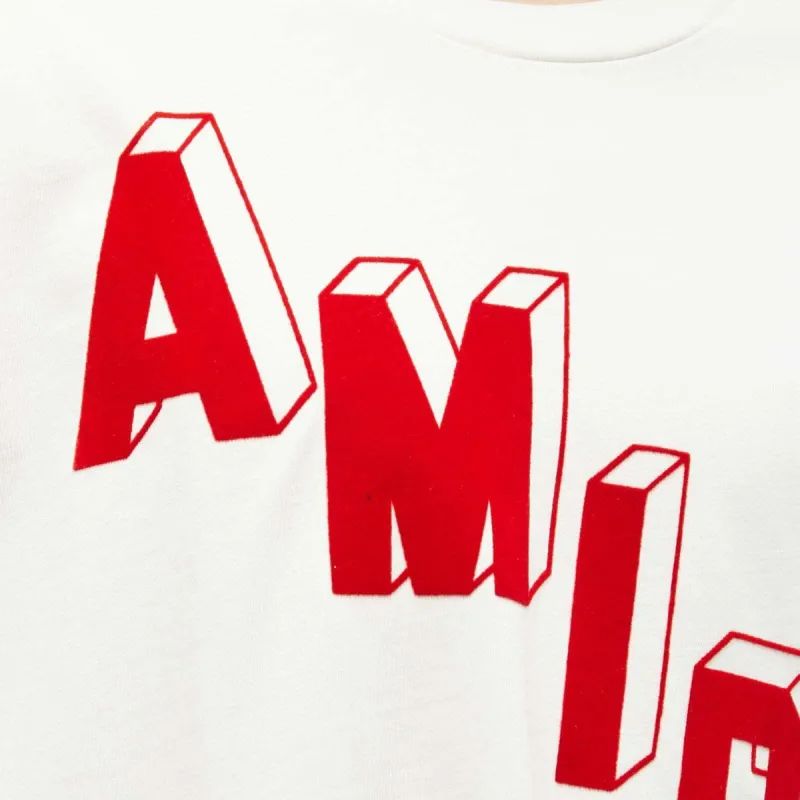 T-shirt Amiri Hockey Skater 'Vanilla Ice'