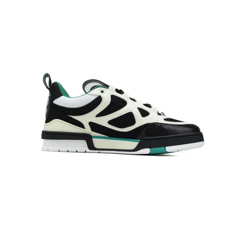 Skate Sneaker Green / Black / Bicolor
