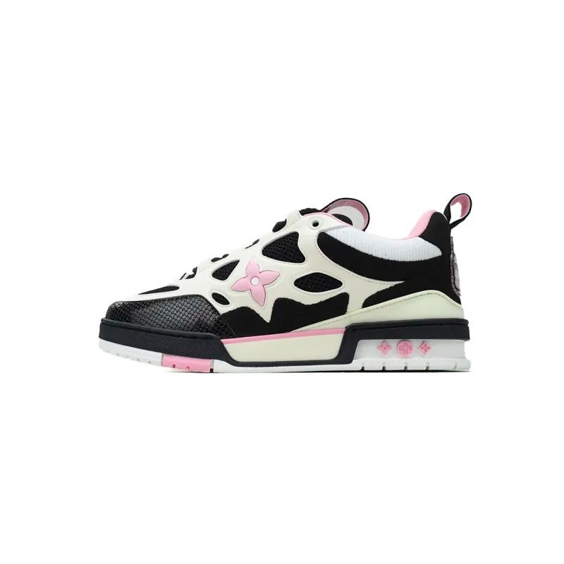 Skate Sneaker Pink / Black / Bicolor