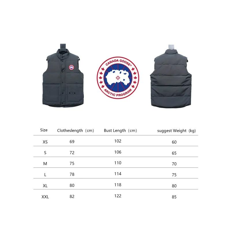 Canada Goose Freestyle Crew Gilet Gray