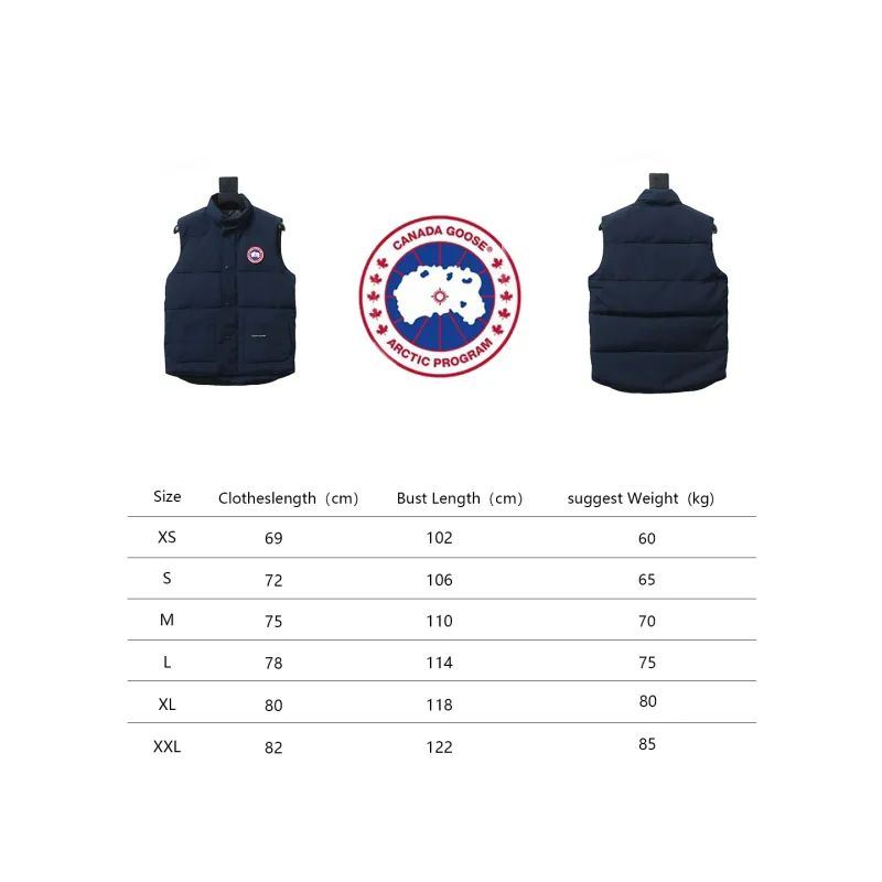 Canada Goose Freestyle Crew Gilet Blue