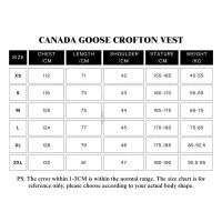 Canada Goose Men's Crofton gilet Atlantic Navy