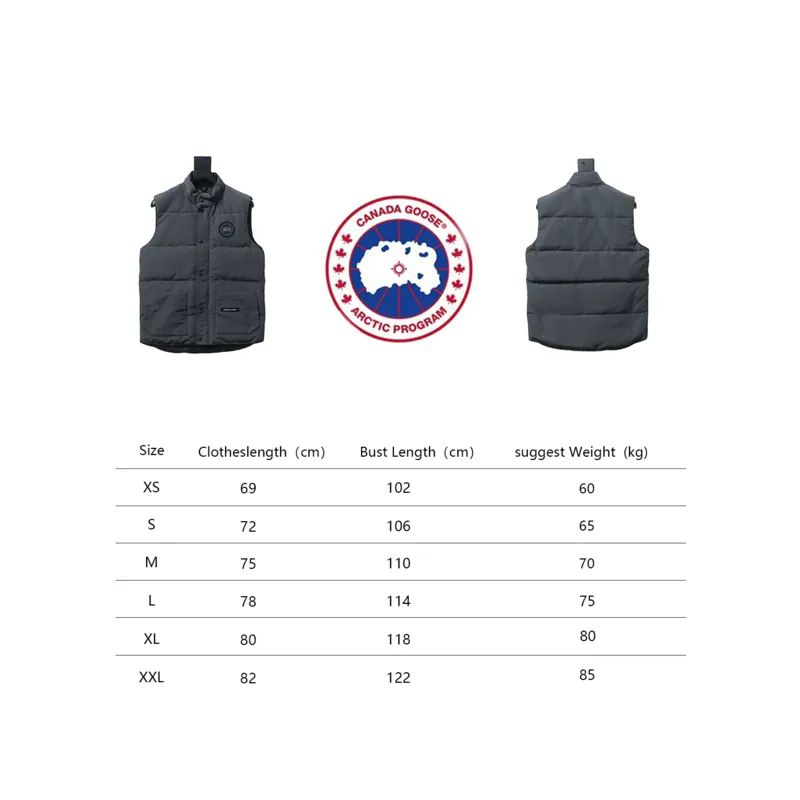 Canada Goose Black Label Gilet Grey