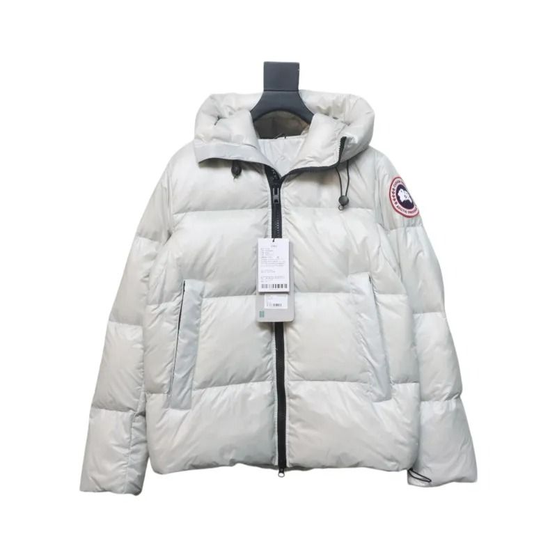 CANADA GOOSE Crofton Quilted Recycled-Nylon Ripstop Down Jacket White