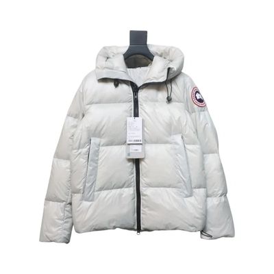 CANADA GOOSE Crofton Quilted Recycled-Nylon Ripstop Down Jacket White