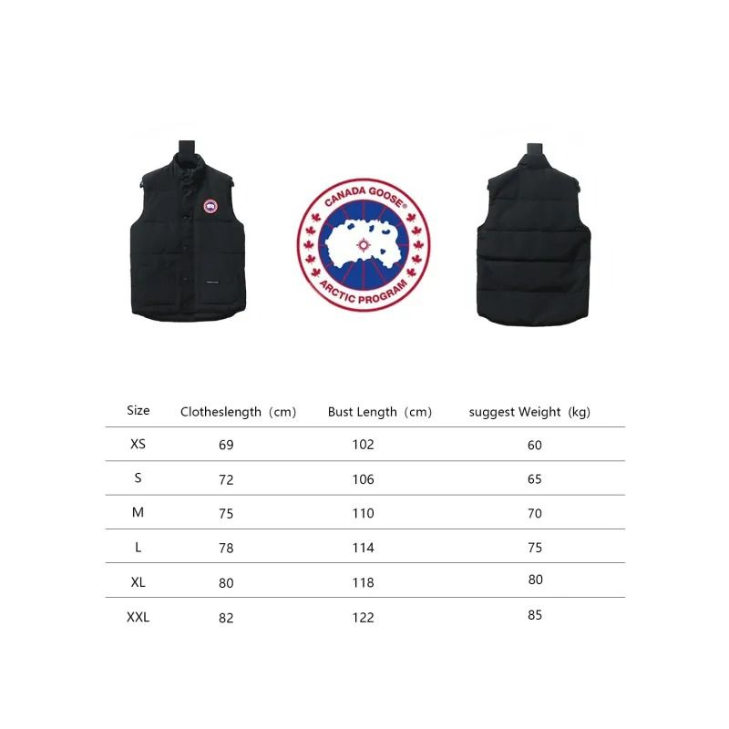 Canada Goose Black Label Gilet Black