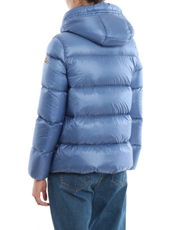 MONC*LER Maire Short Down Jacket Blue
