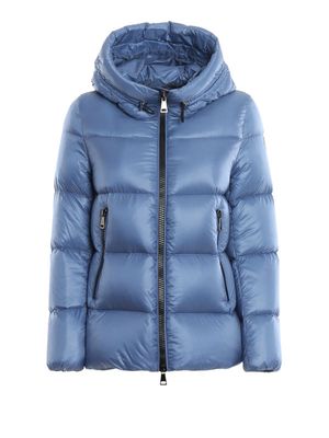 MONC*LER Maire Short Down Jacket Blue