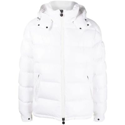 MONC*LER Maya hooded puffer jacket White