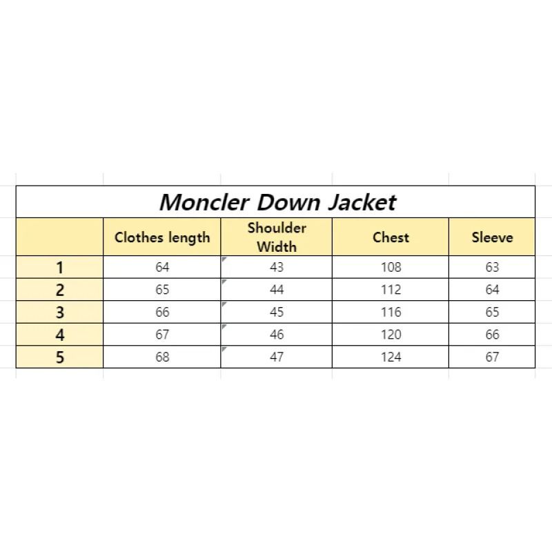 MONC*LER Black Montcla Short Down Jacket