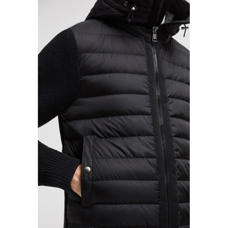 MONC*LER Sweaters &amp; Cardigans Padded Wool Hoodie