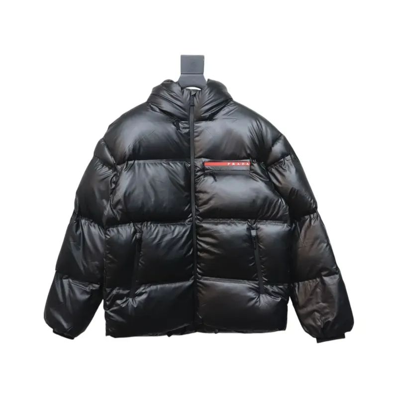 Prada Puffer Jacket In Black | ModeSens