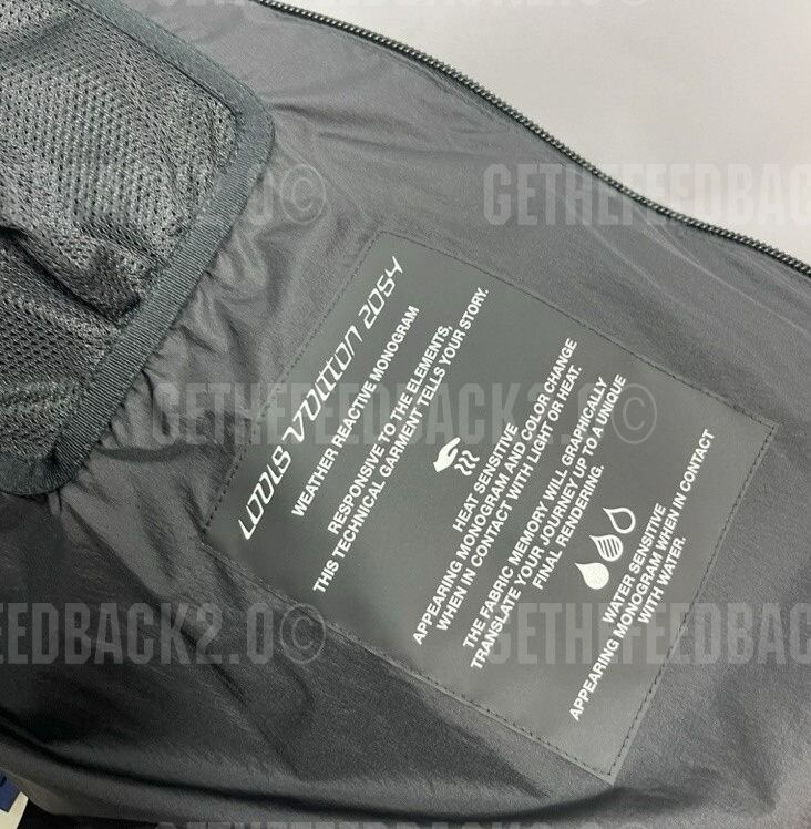 TOP LV Jacket Heat Sensitive Down Jacket