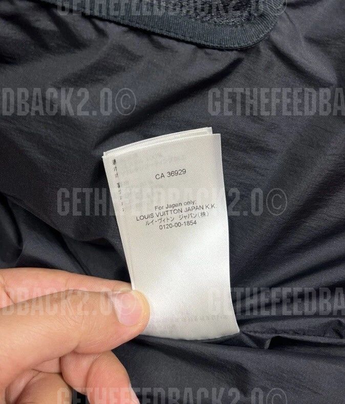 TOP LV Jacket Heat Sensitive Down Jacket