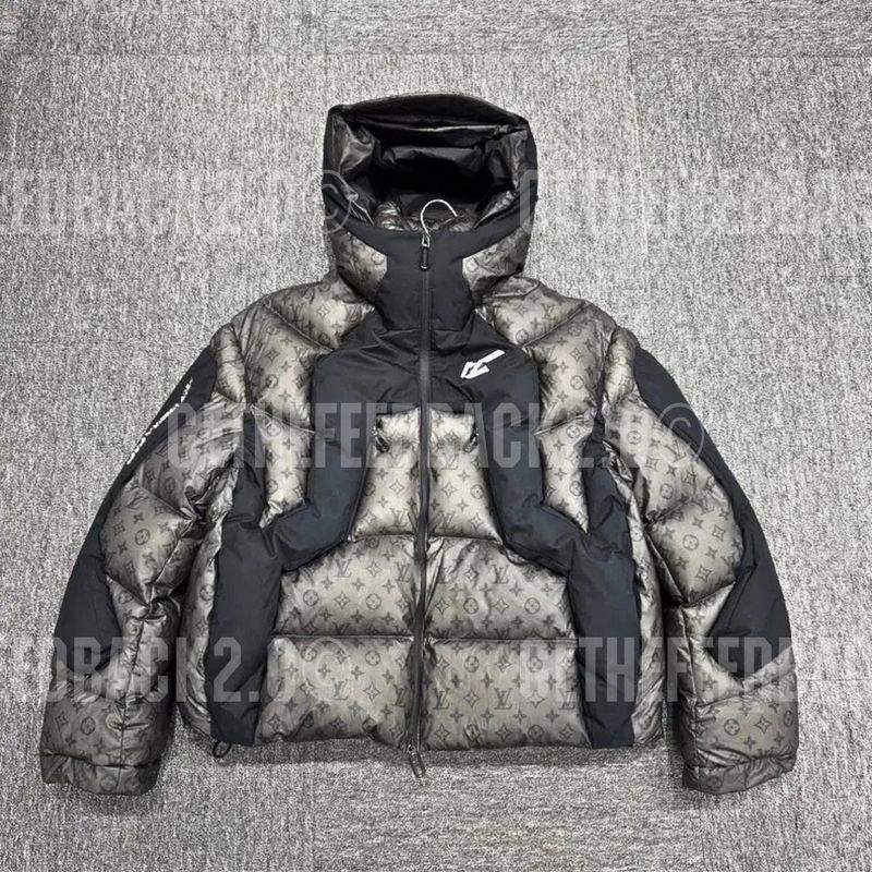 TOP LV Jacket Heat Sensitive Down Jacket