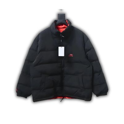 Balenciaga SPORTS ICON TRACKSUIT cocoon-shaped double-sided wide turtleback down jacket
