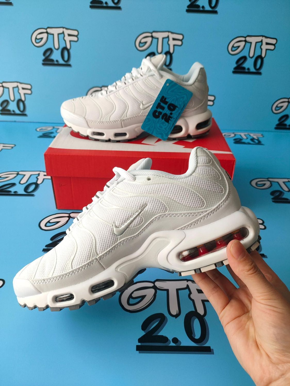  TN Air Max Plus BIANCO