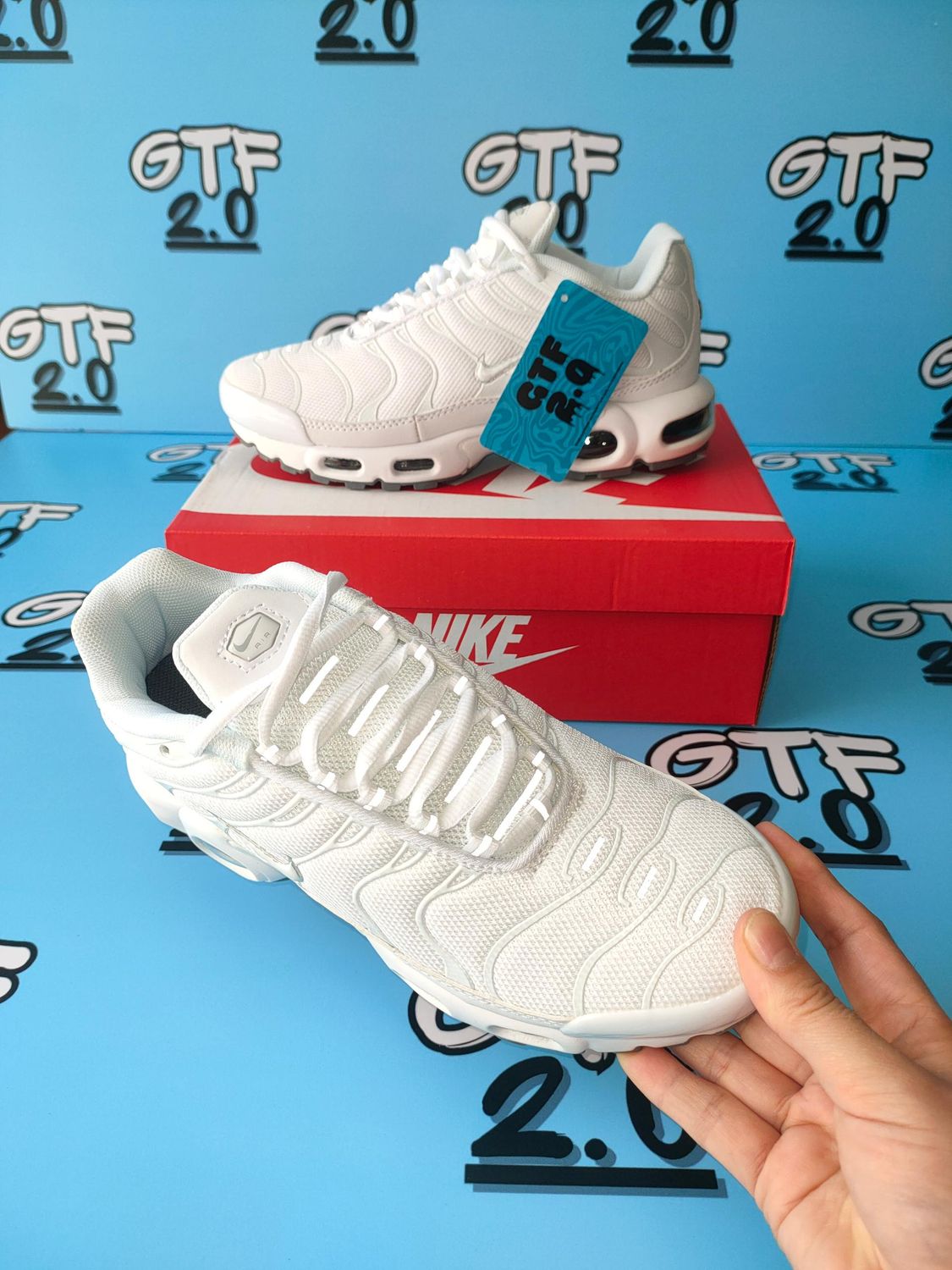  TN Air Max Plus BIANCO