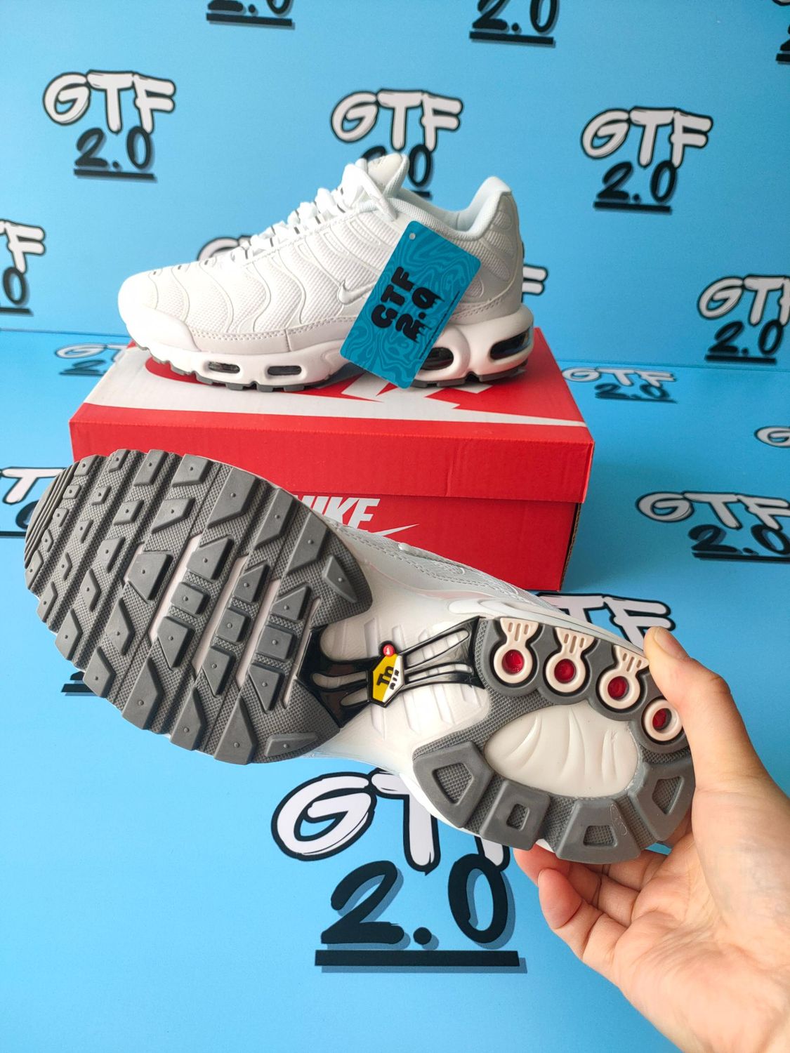  TN Air Max Plus BIANCO