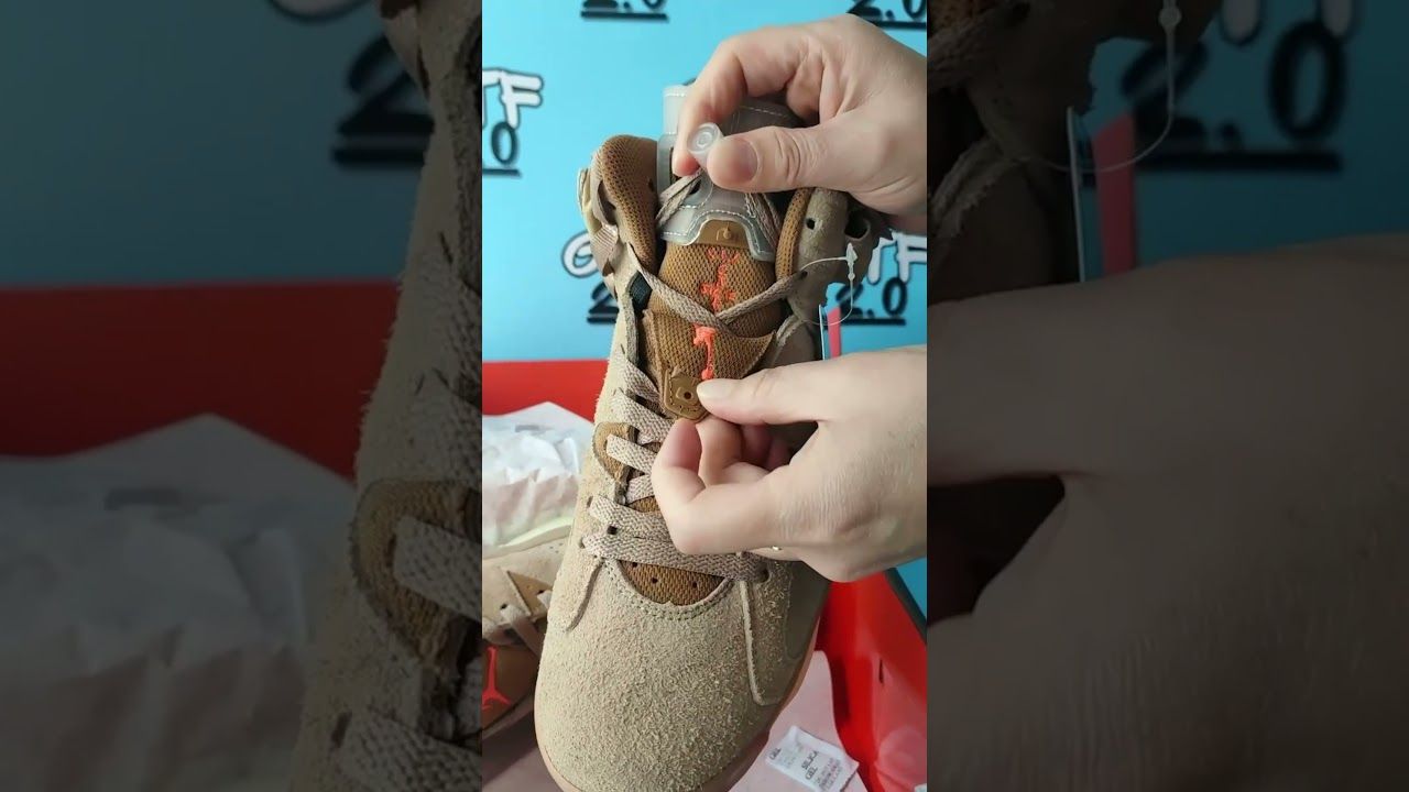 J 6 retro Travis Scott British Khaki