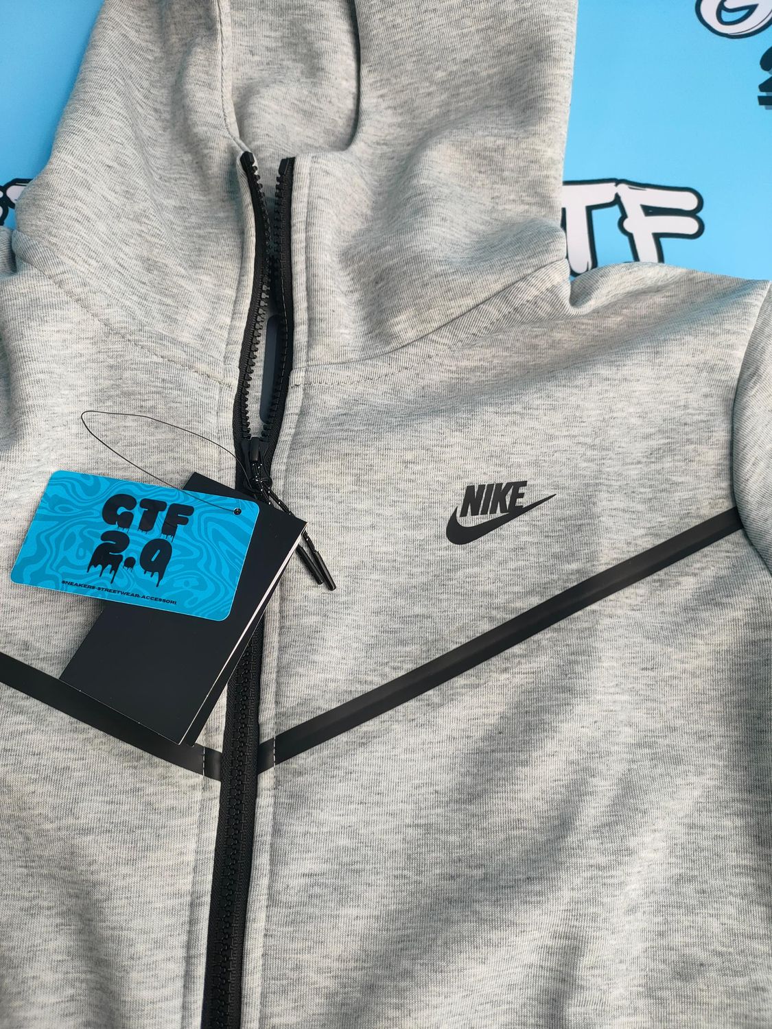 Tracksuitnike tech fleece Grigia