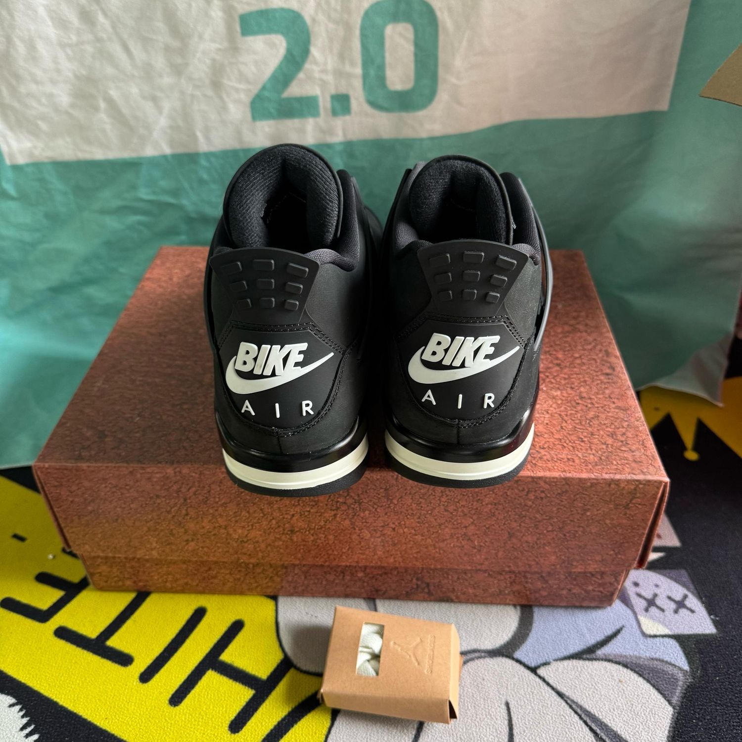 J 4 Retro x Nigel Sylvester "Brick By Brick"