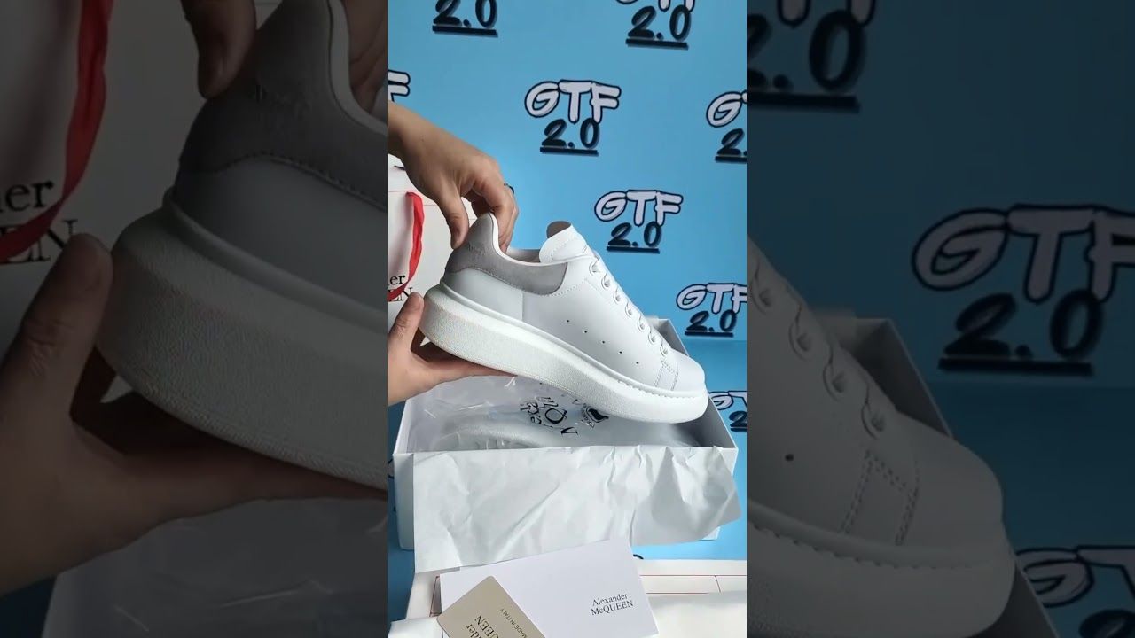 AMQ Sneaker White &amp; Grey