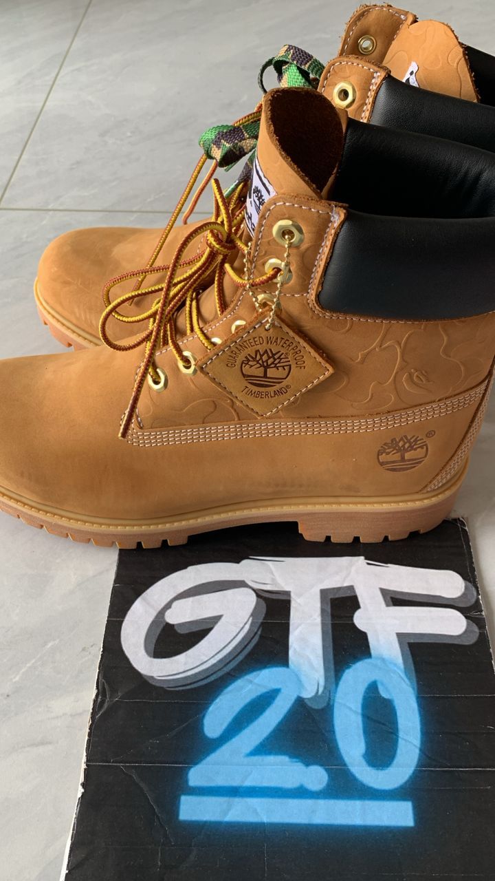 TIMBERLAND 6" x Bape x Undefeated