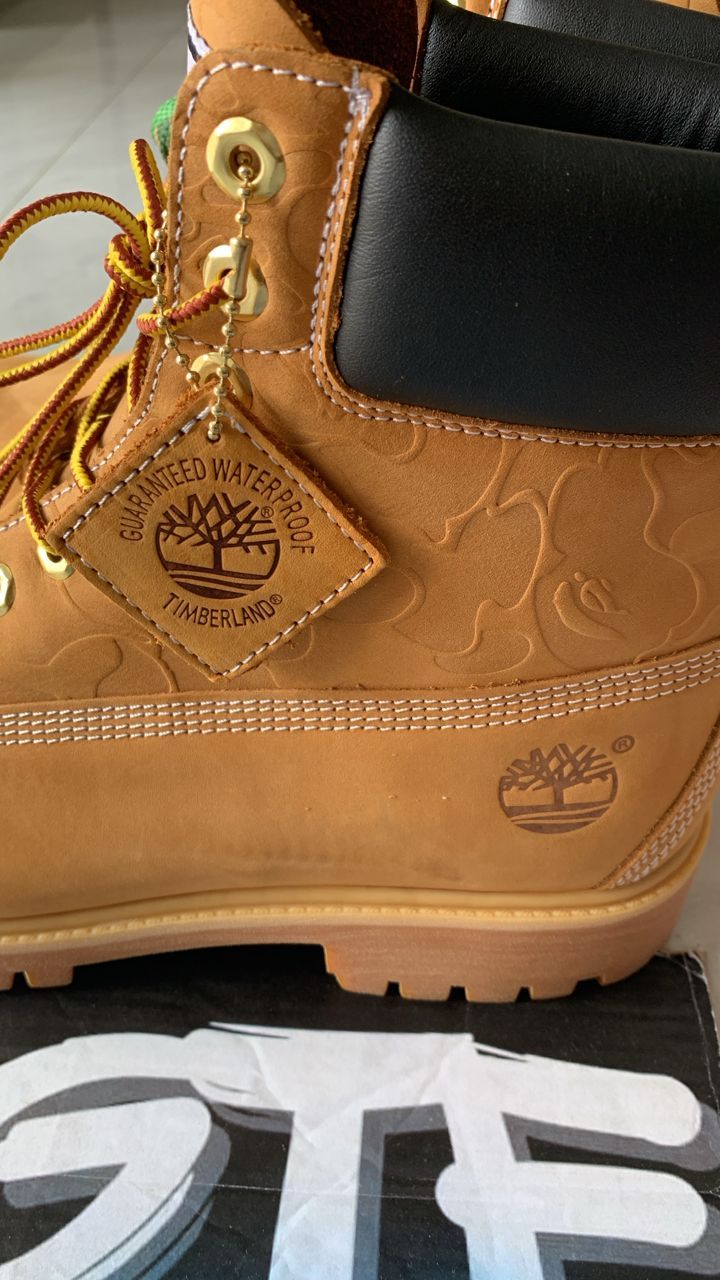 TIMBERLAND 6" x Bape x Undefeated