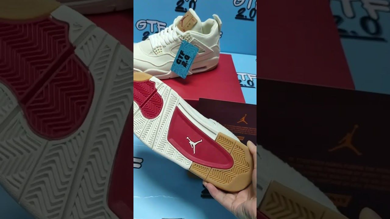 J 4 Retro Levis Denim White