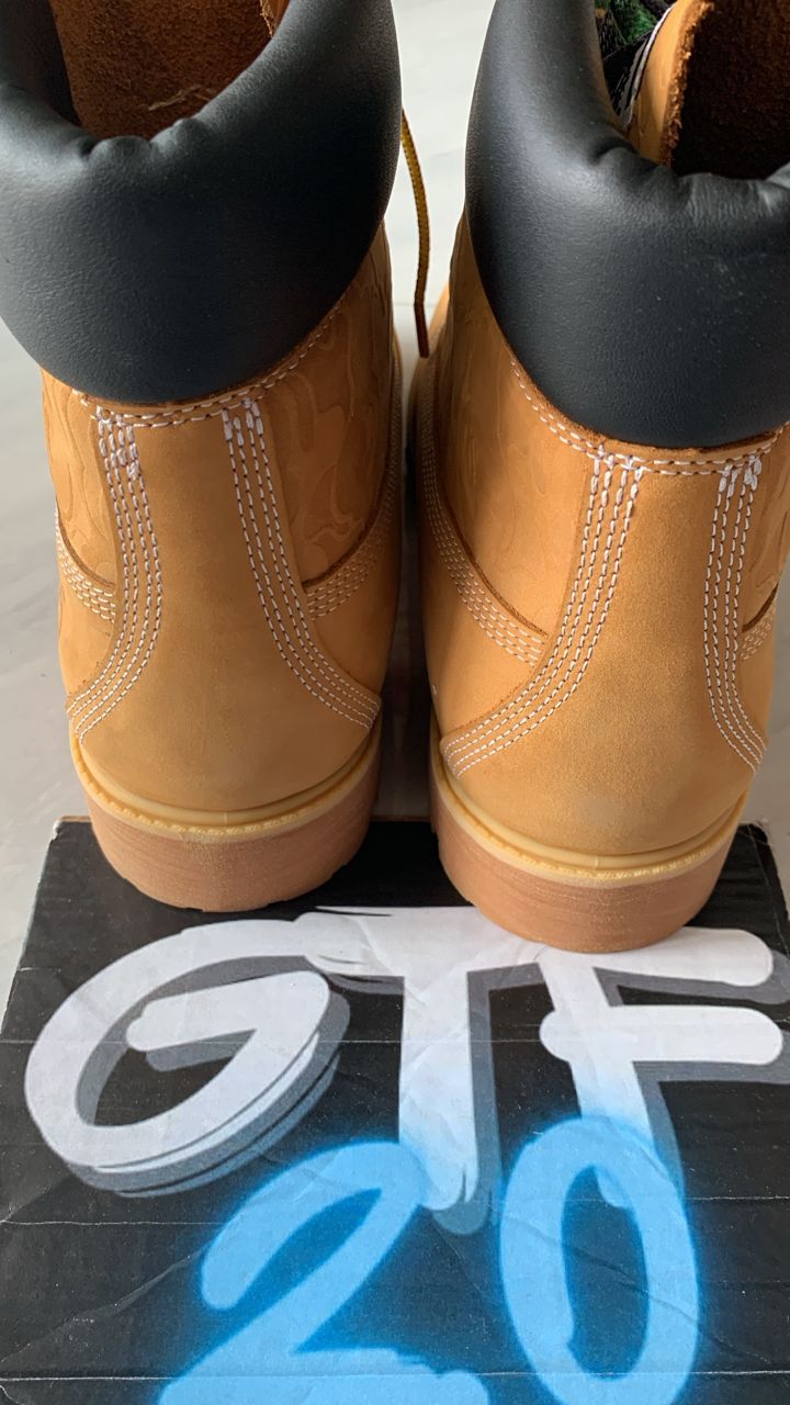 TIMBERLAND 6" x Bape x Undefeated