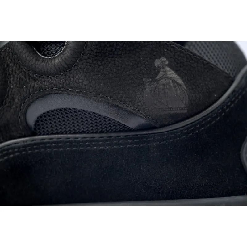 Curb Leather All Black